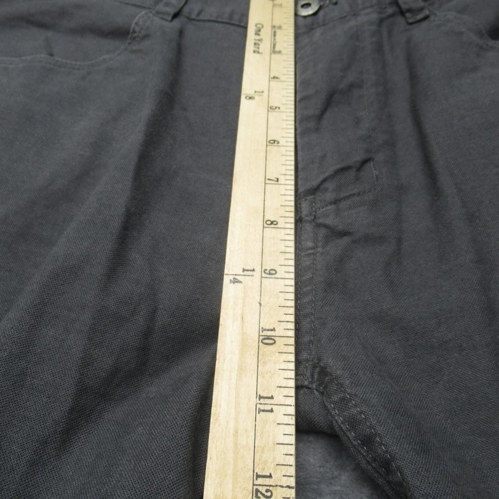 The North Face Pants Men 34x29 Short Gray Baggy Wide Leg Boot iking Gorpcore - Picture 11 of 15